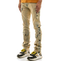 "CARGO ARCHIVE" STACKED DENIM