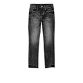 Purple Denim Jeans - Vintage Washed Black