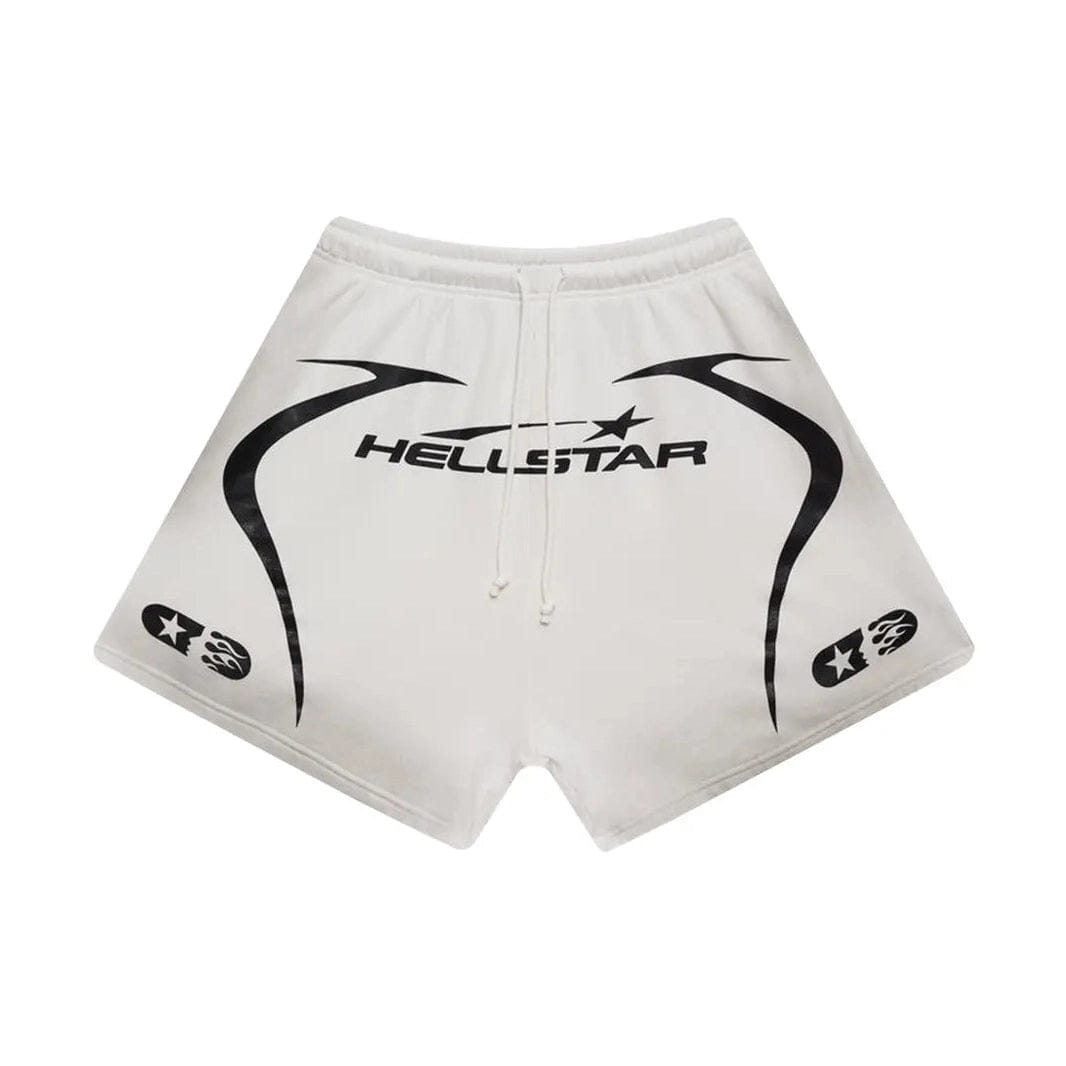Hellstar "Sport Logo" White Shorts