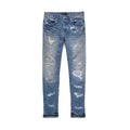 Lost Shdws Studded Denim Black