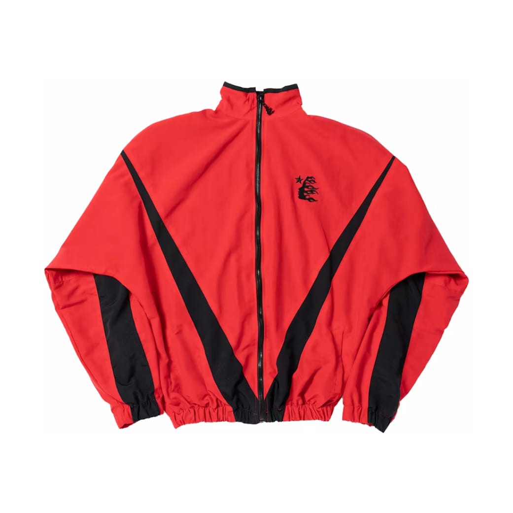 Hellstar "V-Shape" Track Jacket Red/Black