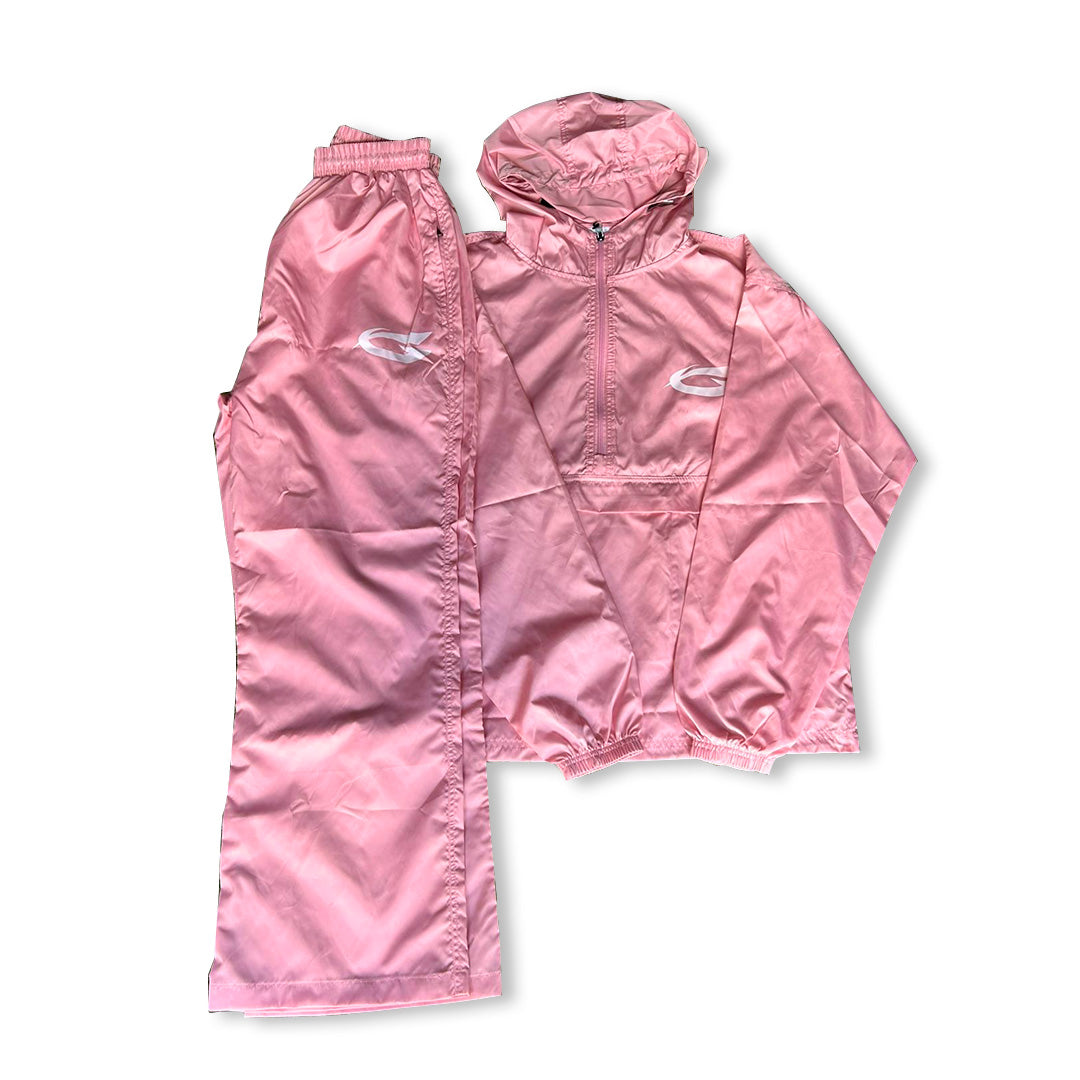 Conjunto Rompevientos Gifted – Rosa Pastel