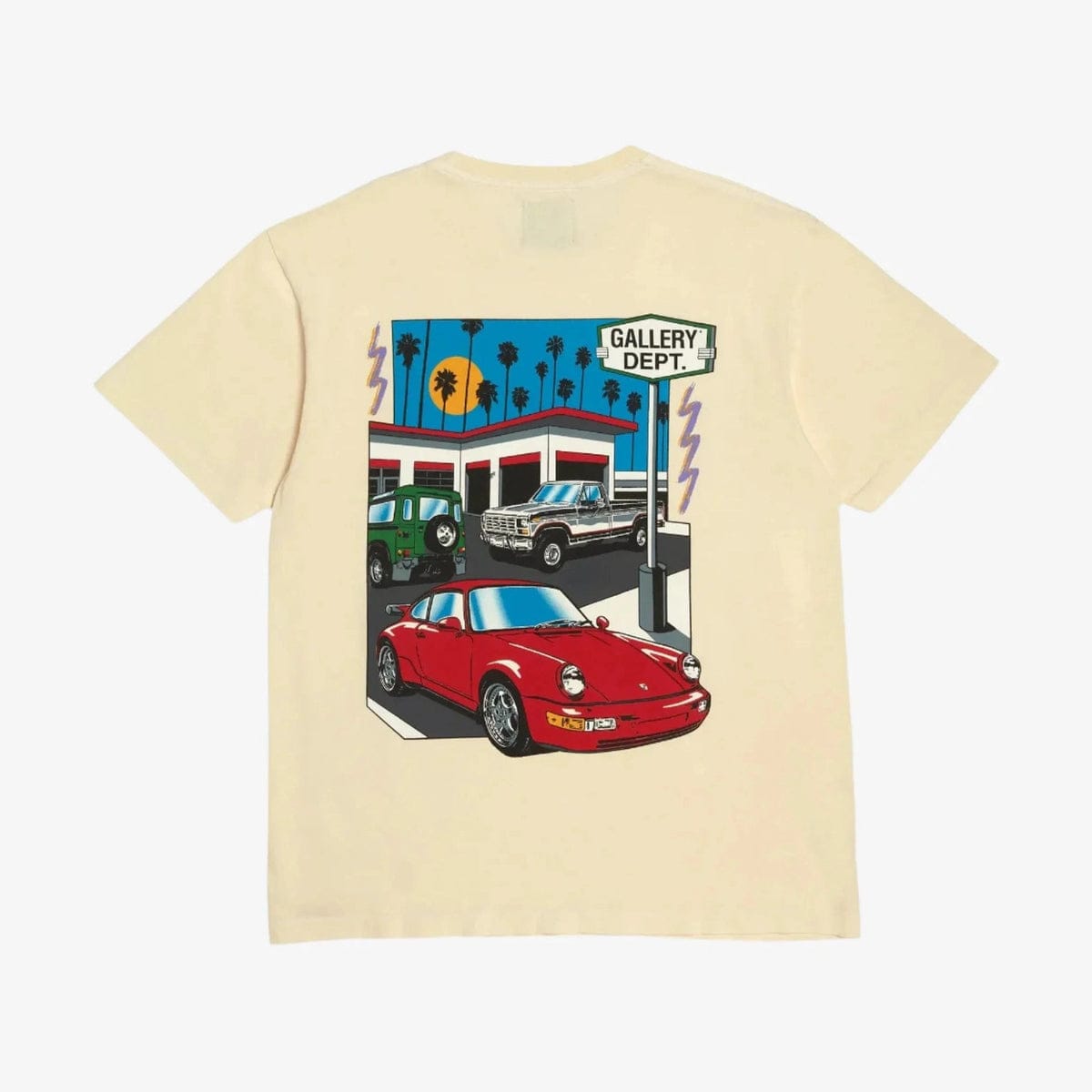 Gallery. Beverly Blvd Tee (Cream)