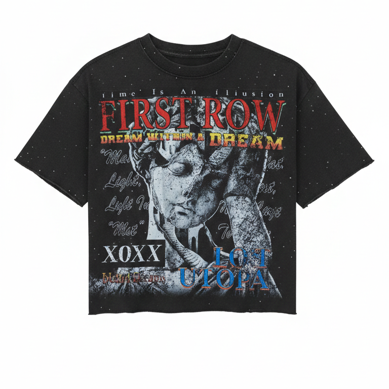 First Row: "Dream Within a Dream" Graphic Tee